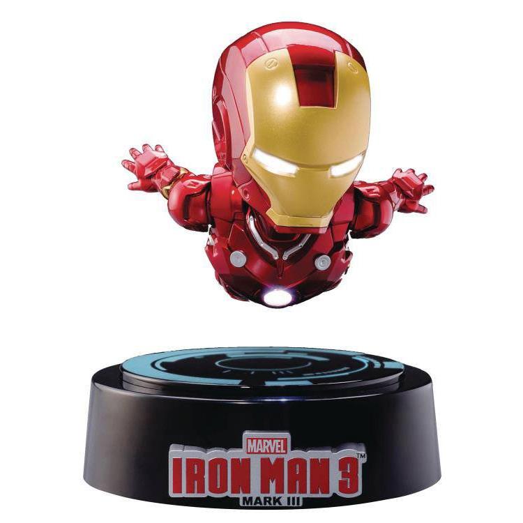 Iron Man 3 Egg Attack Floating Model with Light Up Function Iron Man Mark III 16 cm