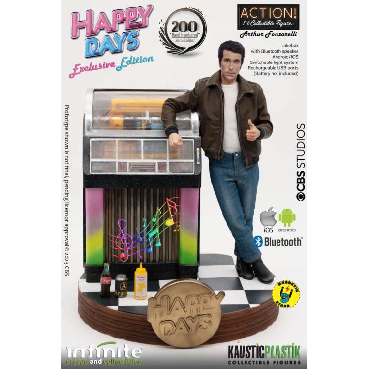 Fonzie happy days 1/6 af web exclusive