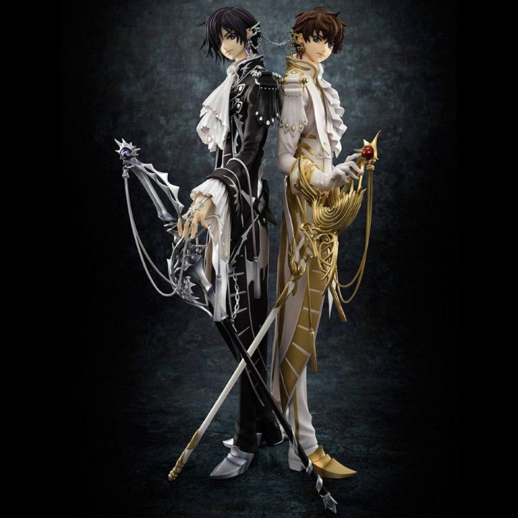 Code Geass: Lelouch of the Rebellion G.E.M. Series Statues 1/8 Clamp Works in Lelouch & Suzaku 25 cm