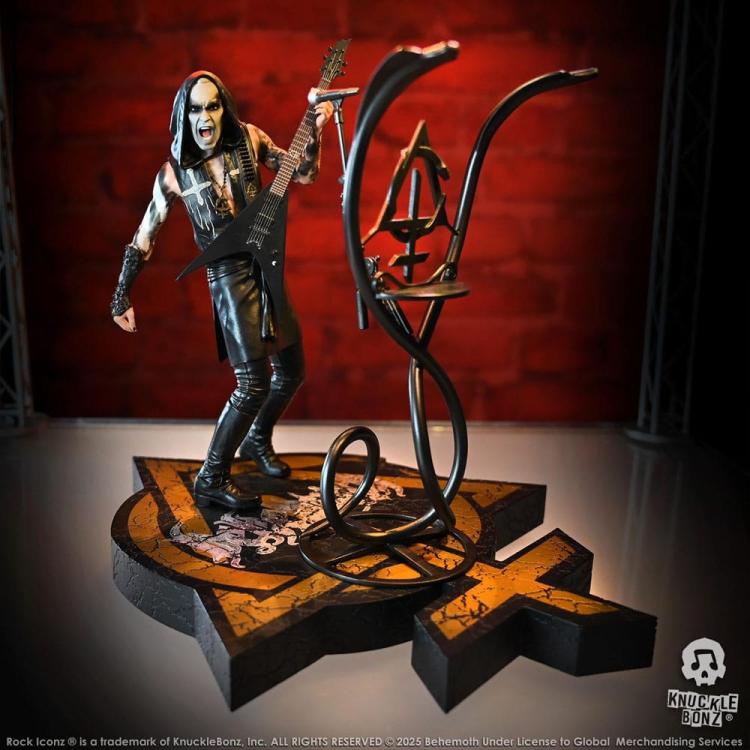 Behemoth Estatua Rock Iconz Nergal 22 cm Knucklebonz 