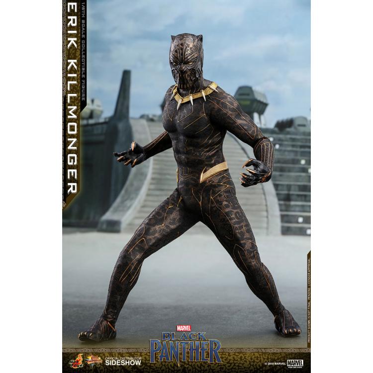 Marvel Movie Figura DE Resina Collection Nº 72 Killmonger Black Panther 