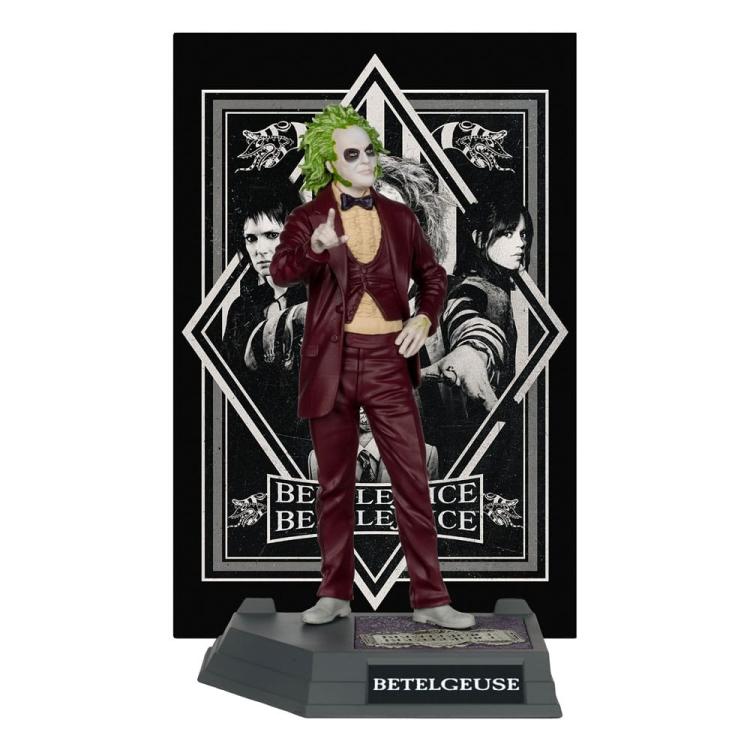 Beetlejuice Beetlejuice Estatua PVC Movie Maniacs Beetlejuice 17 cm McFarlane Toys 