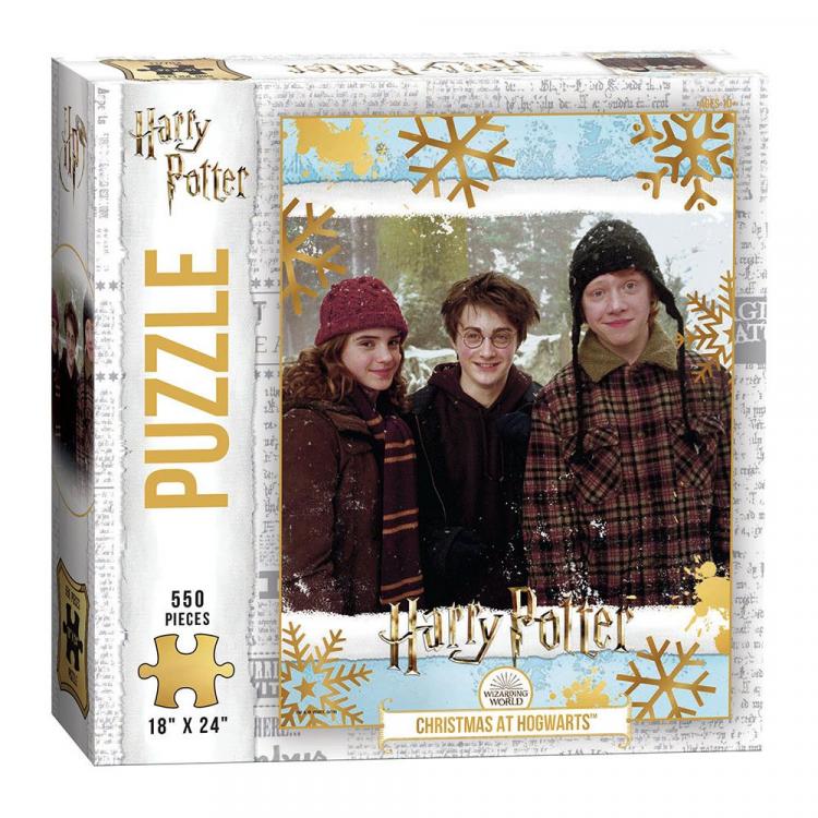 Harry Potter Puzzle Christmas at Hogwarts (550 piezas)