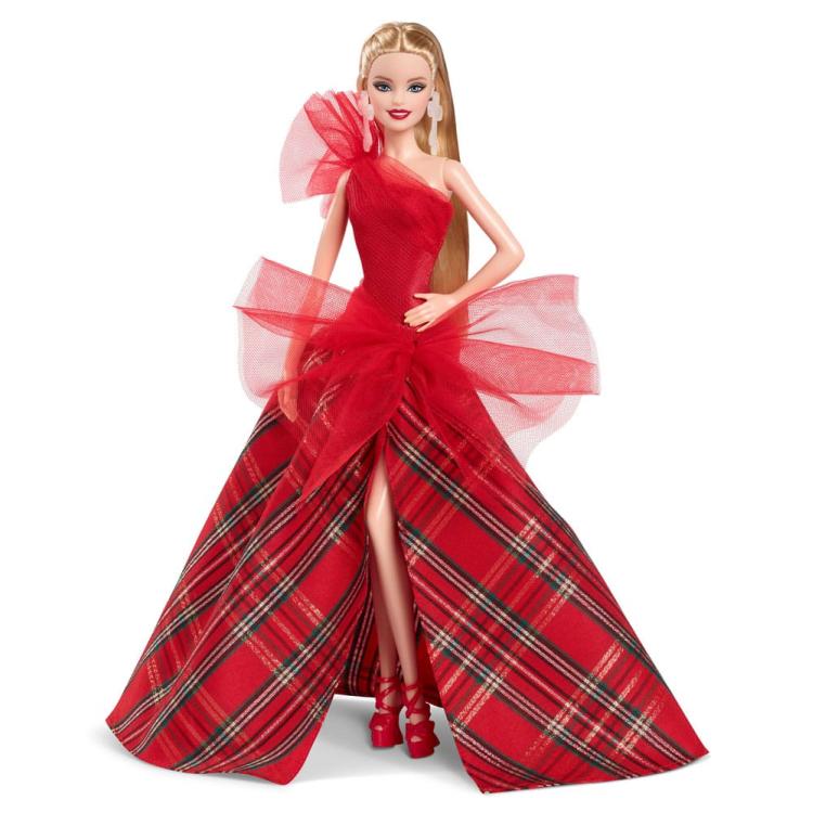 Barbie Signature Muñeca Holiday Barbie Blonde Mattel