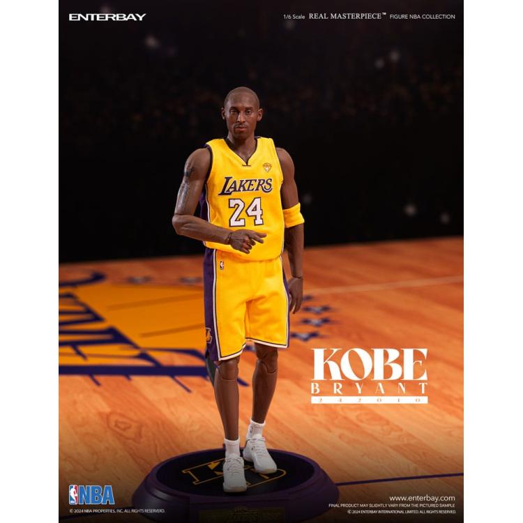 NBA Collection Figura Real Masterpiece 1/6 Kobe Bryant 242010 Limited Edtition 30 cm ENTERBAY