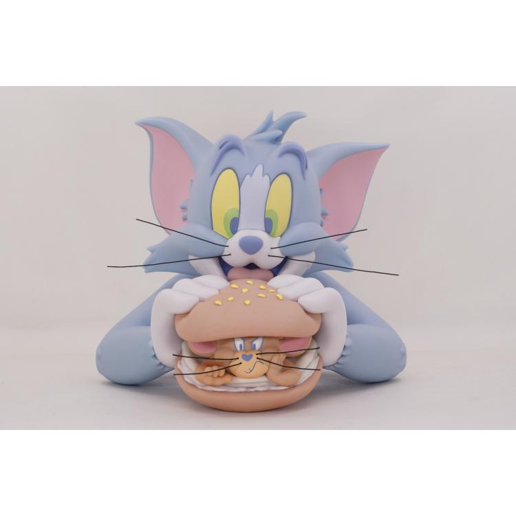 Tom and Jerry: Exclusive Tom and Jerry Burger Vinyl Bust Lagoon Blue Version