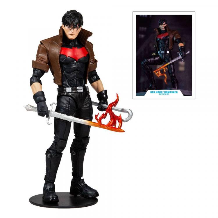 The New 52 DC Multiverse Figura Red Hood Unmasked (Gold Label) 18 cm