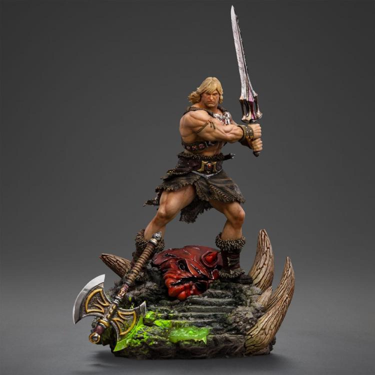 Masters of the Universe Estatua 1/10 Deluxe Art Scale He-Man Unleashed 34 cm Iron Studios