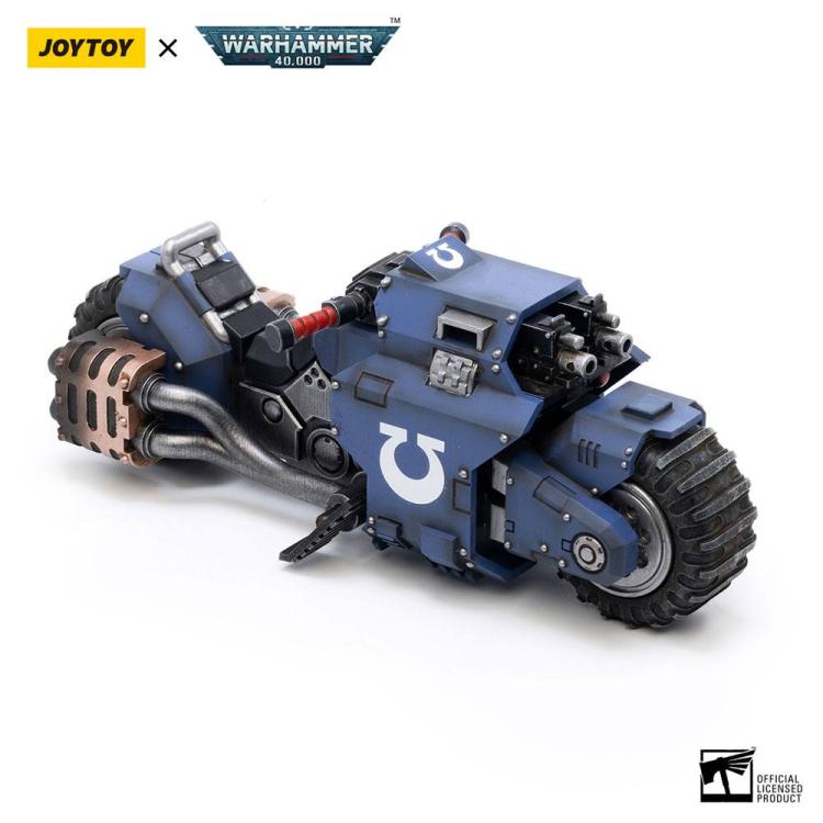 Warhammer 40k Vehículo 1/18 Ultramarines Outrider Bike 22 cm   Joy Toy (CN) 