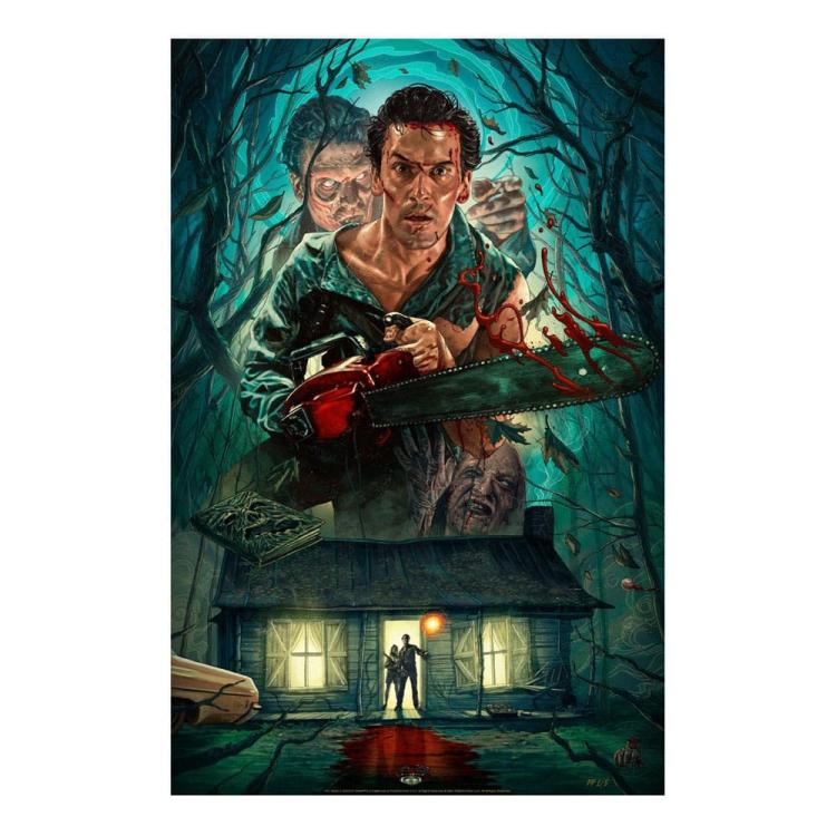 Evil Dead 2 Litografia Ash Williams 46 x 61 cm - sin marco SIDESHOW