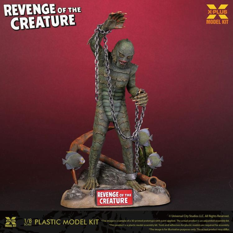   Revenge of the Creature Maqueta Plastic Model Kit 1/8 Creature 28 cm X-Plus