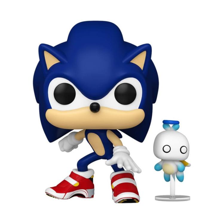 Sonic The Hedgehog Figura POP & Buddy! Vinyl Sonic w/ HChao 9 cm FUNKO