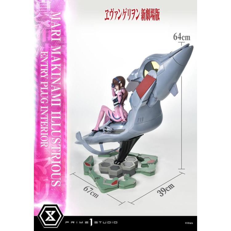 Rebuild of Evangelion Estatua Ultimate Premium Masterline Series 1/4 Mari Makinami Illustrious Normal Ver. 64 cm Prime 1 Studio 