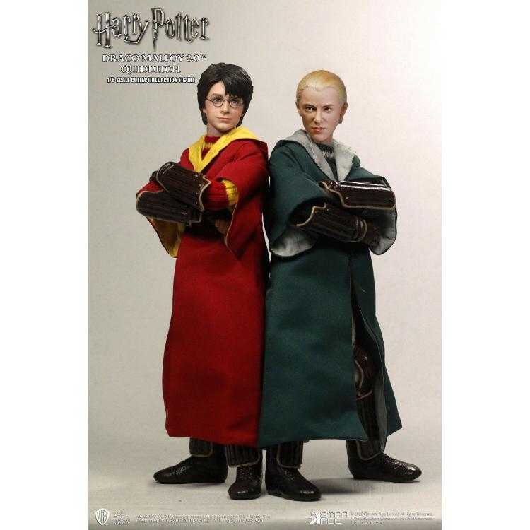 Harry Potter Action Figure 1/6 2-Pack Harry Potter & Draco Malfoy 2.0 Quidditch Ver. 26 cm