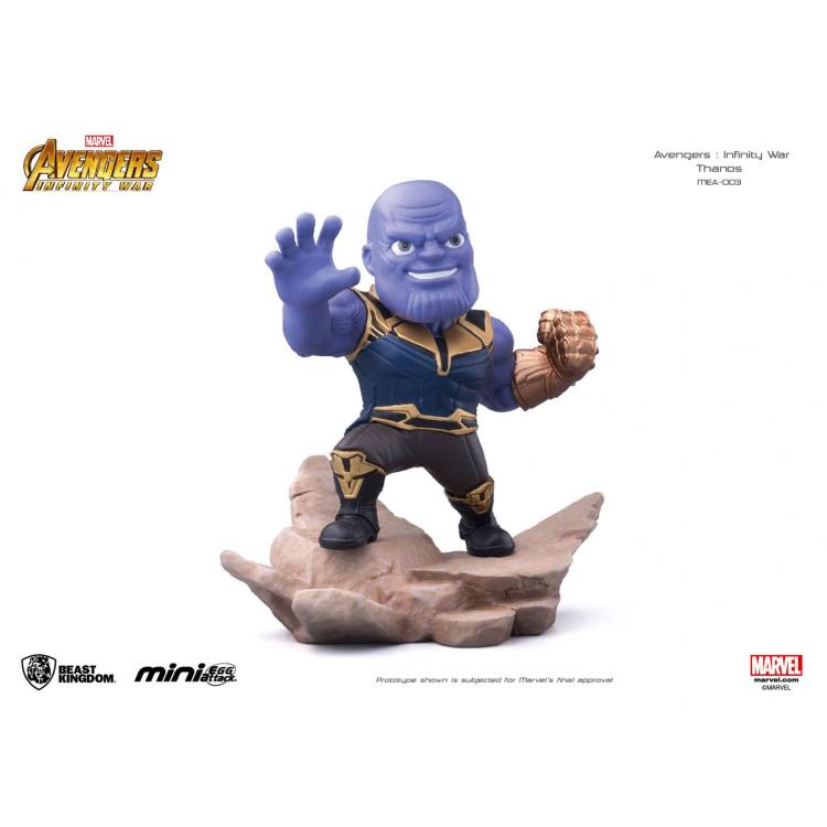 Vengadores Infinity War Figura Mini Egg Attack Thanos 9 cm