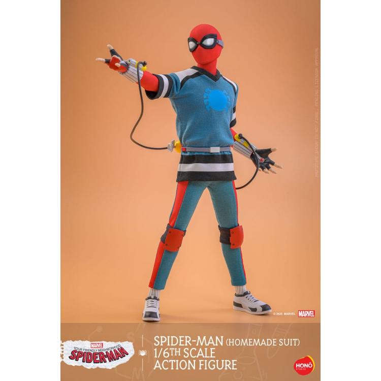 Tu amigo y vecino Spider-Man Figura 1/6 Spider-Man (Homemade Suit) 29 cm HONO STUDIO