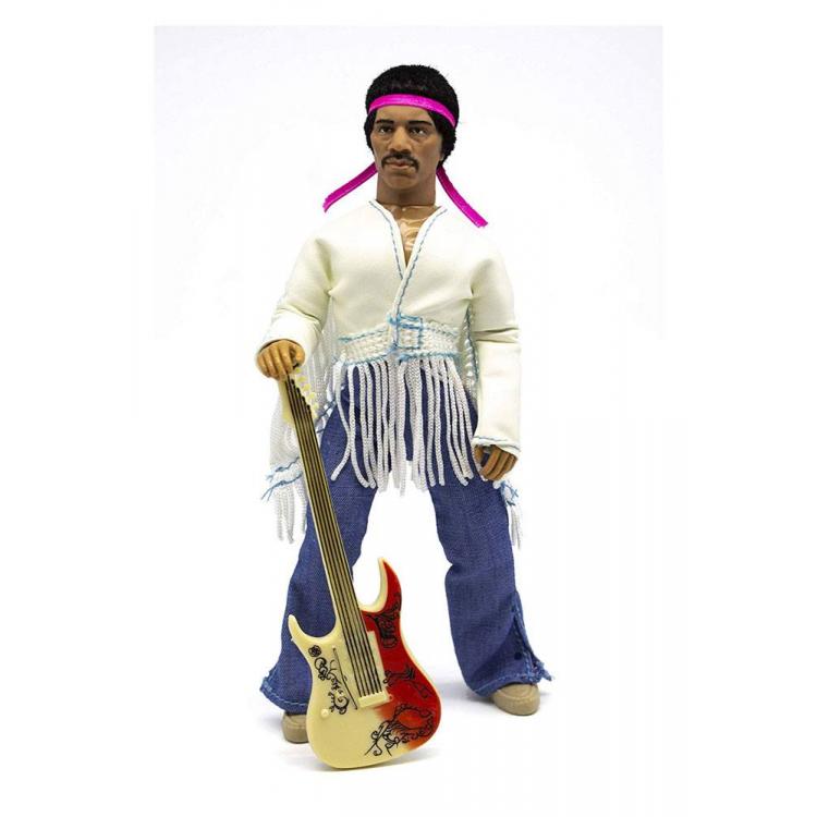 Jimi Hendrix Figura Woodstock Flocked 20 cm MEGO