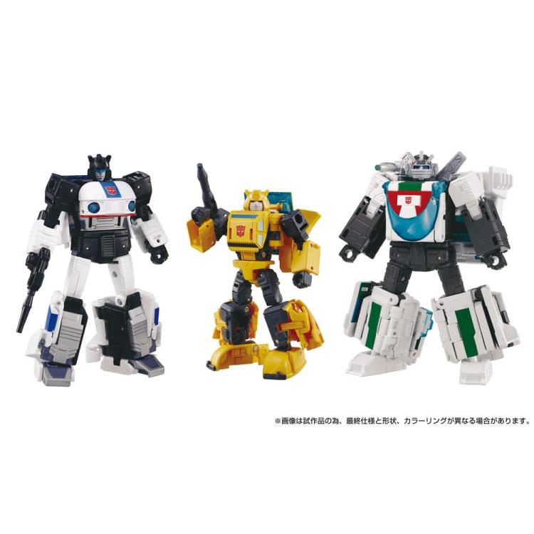 Transformers Dramatic Capture Series Pack de 3 Figuras Cybertron Chase Takara Tomy