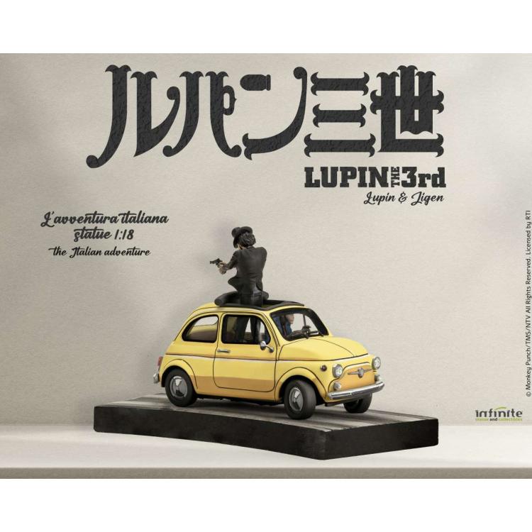 Lupin 3 º La Aventura Italiada - 1/18 - lupin & jigen - INFINITE STATUE