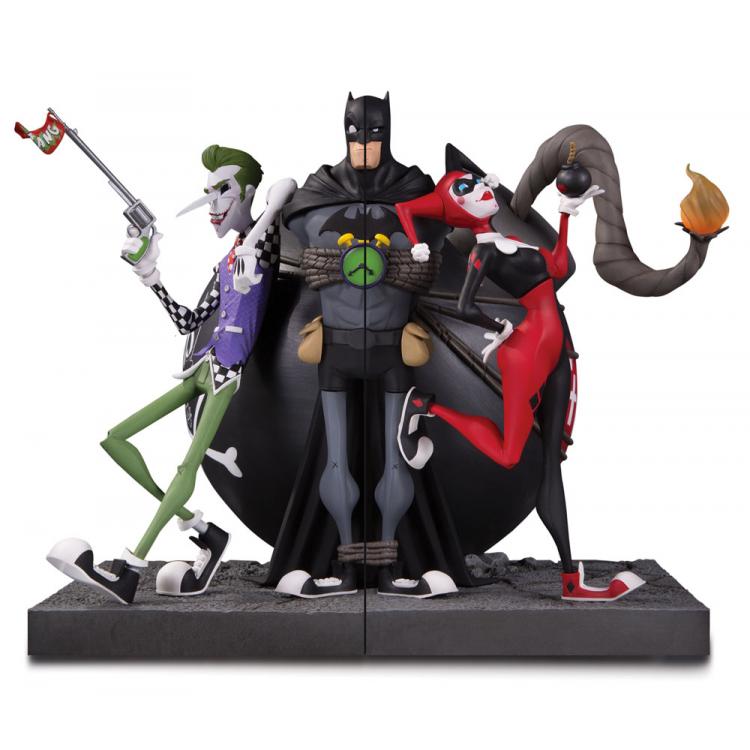 DC Gallery Bookends The Joker & Harley Quinn 22 cm