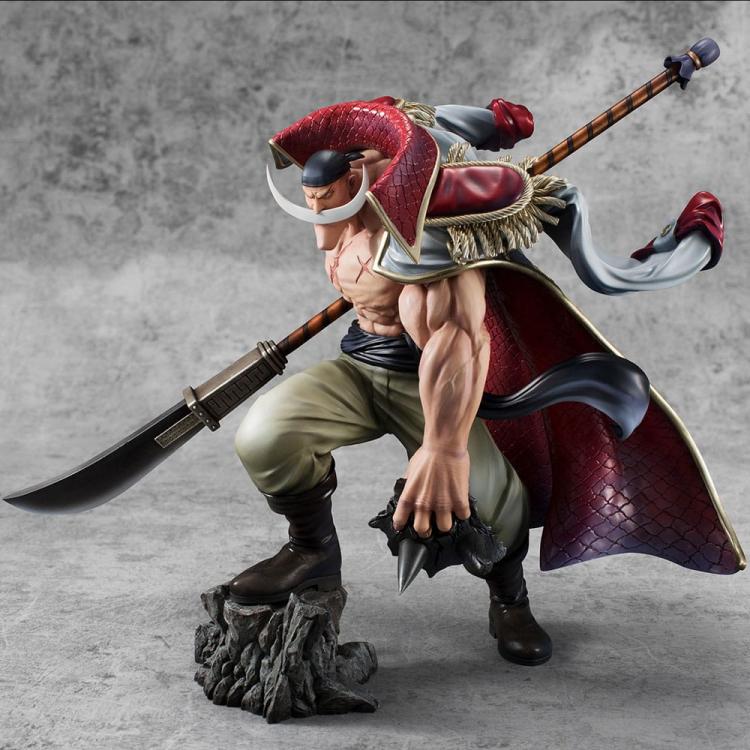 One Piece Estatua PVC P.O.P. NEO-Maximum White Beard Edward Newgate Super Limited Reprint Ver. 30 cm Megahouse