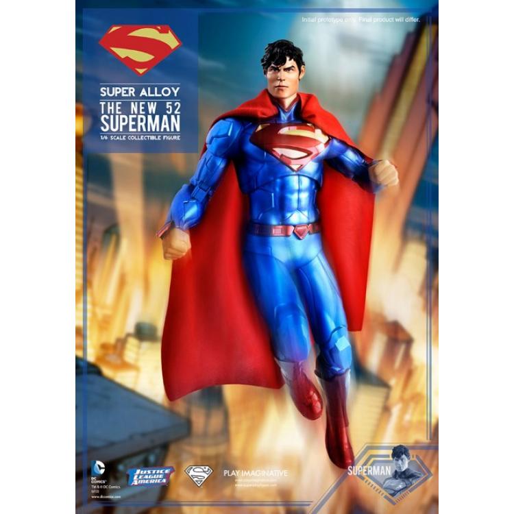 DC Comics Figura Super Alloy 1/6 The New 52 Superman Event Exclusive Edition 30 cm
