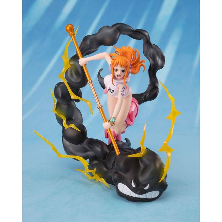 One Piece Figuarts ZERO Extra Battle Estatua PVC Nami Lightning Blast 17 cm Bandai Tamashii Nations 