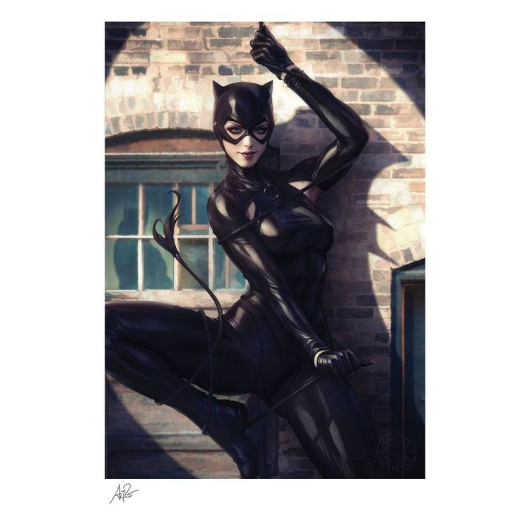 DC Comics Litografia Catwoman #1 46 x 61 cm Sideshow Collectibles 