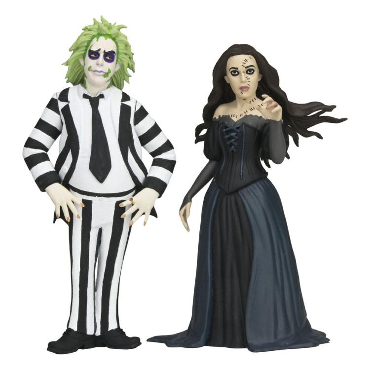 Bitelchús Bitelchús Pack de 2 Figuras Toony Terrors Beetlejuice & Delores 15 cm NECA