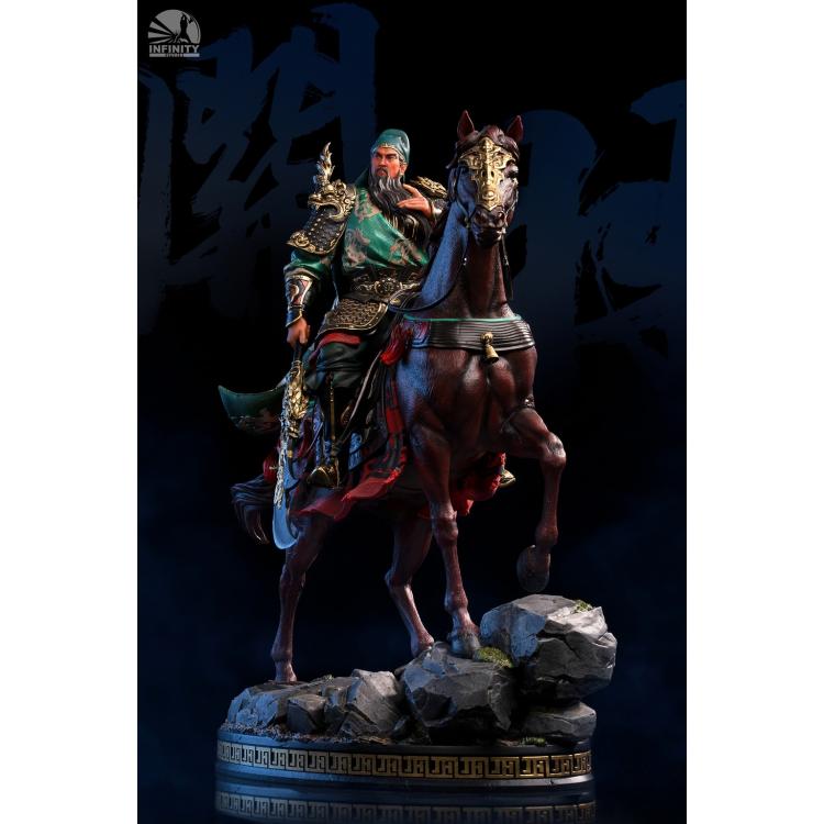 Three Kingdoms: Blade-Wielding Guan Yu Colored Edition 1:7 Scale Statue