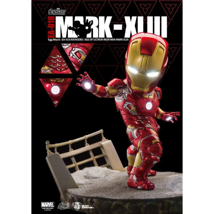Avengers Age of Ultron Egg Attack Statue Iron Man Mark XLIII 18 cm