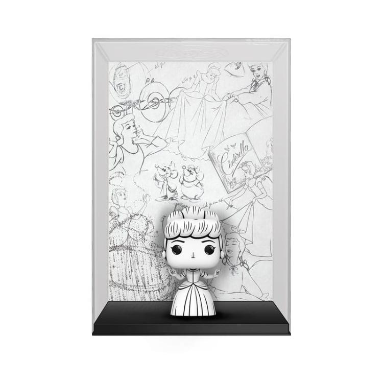 La Cenicienta POP! Comic Cover Vinyl Figura Sketched- Cinderella 9 cm FUNKO