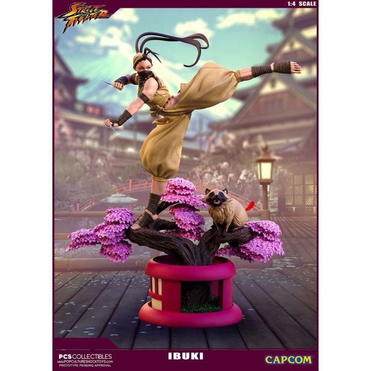 Street Fighter Estatua 1/4 Ibuki Retail Version 66 cm