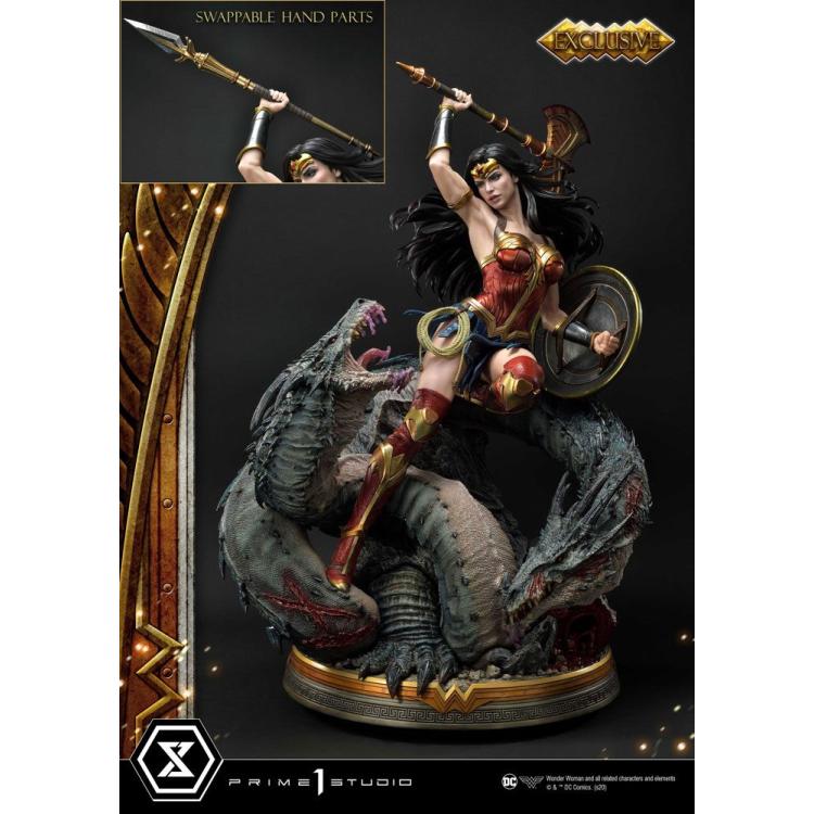 Wonder Woman Estatua 1/3 Wonder Woman vs. Hydra Exclusive Bonus Version 90 cm Prime 1 Studio 