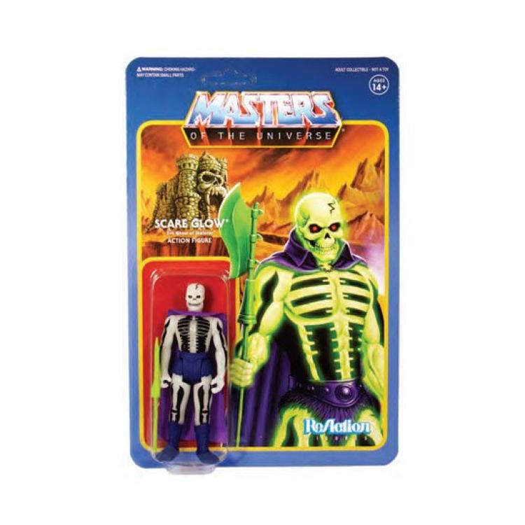 Masters of the Universe Figura ReAction Wave 4 Scare Glow 10 cm