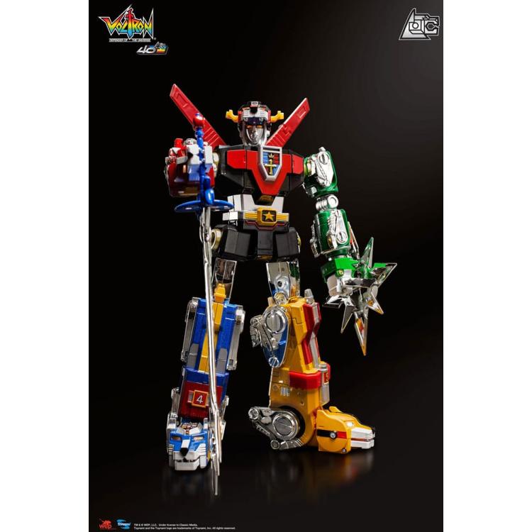 Figura de acción de Voltron Set de regalo Edición de coleccionista del 40 aniversario 27 cm TOYNAMI