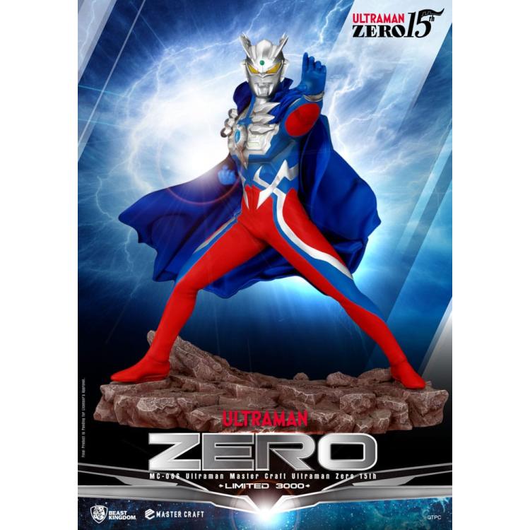 Ultraman Estatua Master Craft Ultraman Zero 15th 41 cm Beast Kingdom Toys