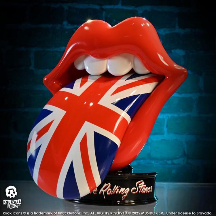 Rolling Stones Estatua 3D Vinyl Licks (UK Version) 22 cm Knucklebonz