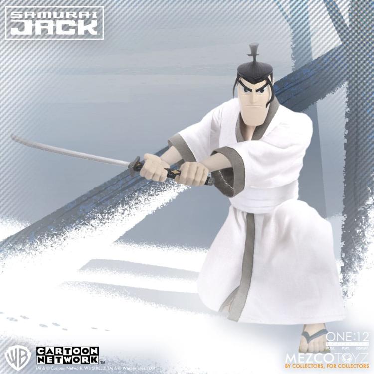 Samurai Jack Figura 1/12 Samurai Jack 17 cm Mezco Toys