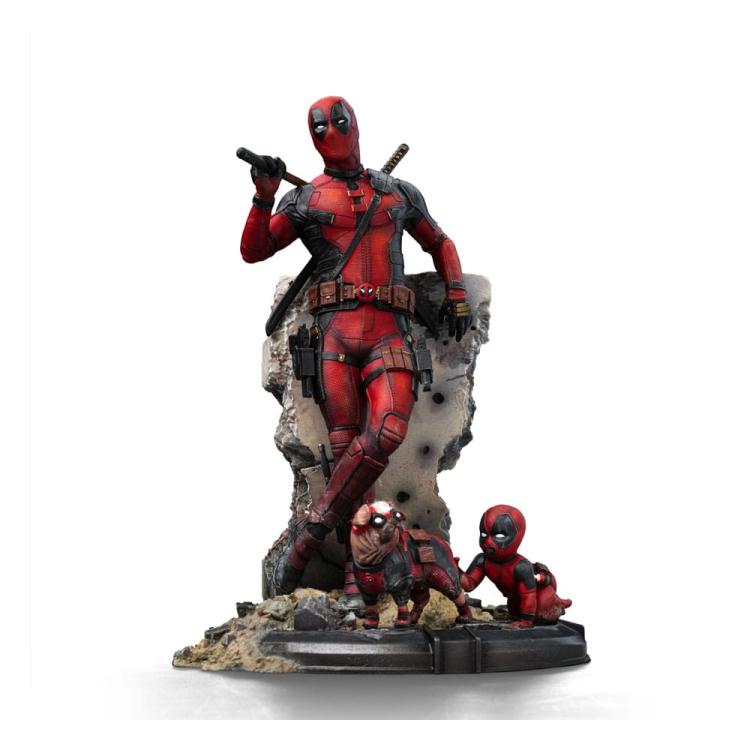 Deadpool 3 Estatua 1/10 Art Scale Deadpool 21 cm Iron Studios 