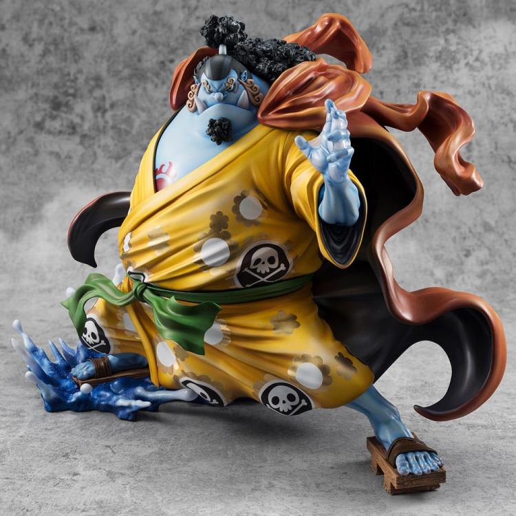 One Piece Estatua PVC Portrait Of Pirates SA-MAXIMUM Knight of the Sea Jinbe Limited Reprint 25 cm Megahouse 