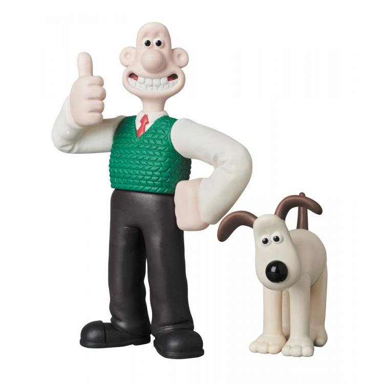 Wallace y Gromit Pack de 2 Minifigura UDF Aardman Animation Wallace & Gromit 6-12 cm