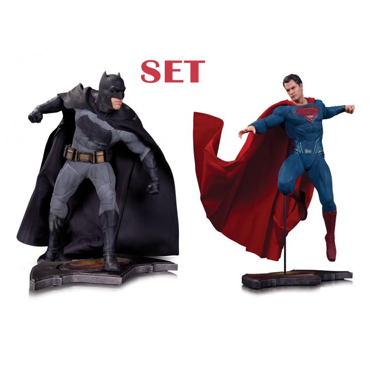 Batman v Superman Dawn of Justice Statue Superman +  Batman 27 cm