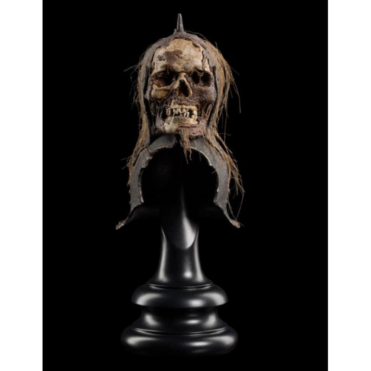 El Señor de los Anillos Réplica Casco Skull Trophy de Orc Lieutenant 18 cm