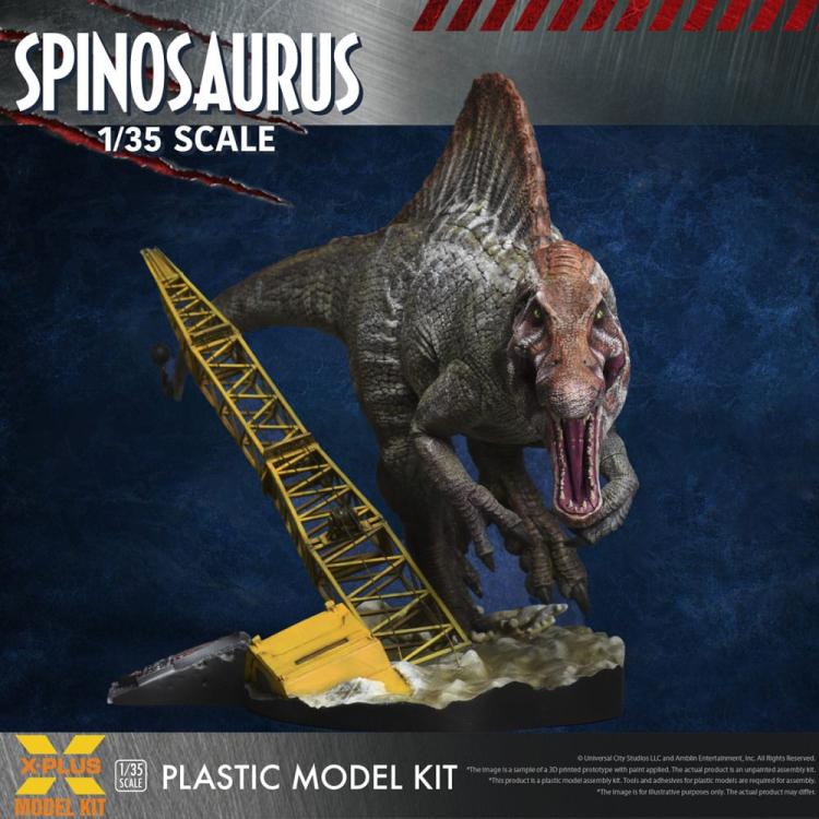   Jurassic Park III Plastic Model Kit 1/35 Spinosaurus 41 cm X-Plus 