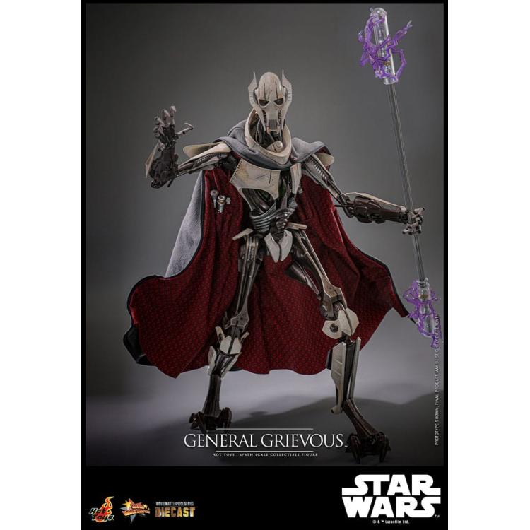 Star Wars Figura Movie Masterpiece Diecast 1/6 General Grievous 42 cm HOT TOYS