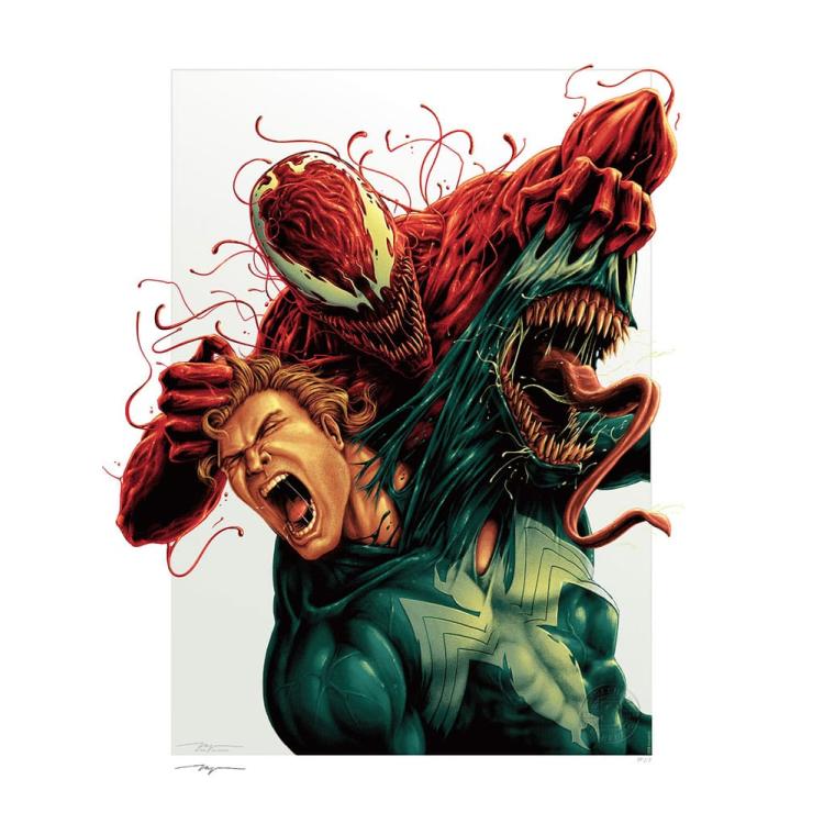 Marvel Litografia Venom: Carnage Unleashed 46 x 61 cm - sin marco Sideshow Collectibles