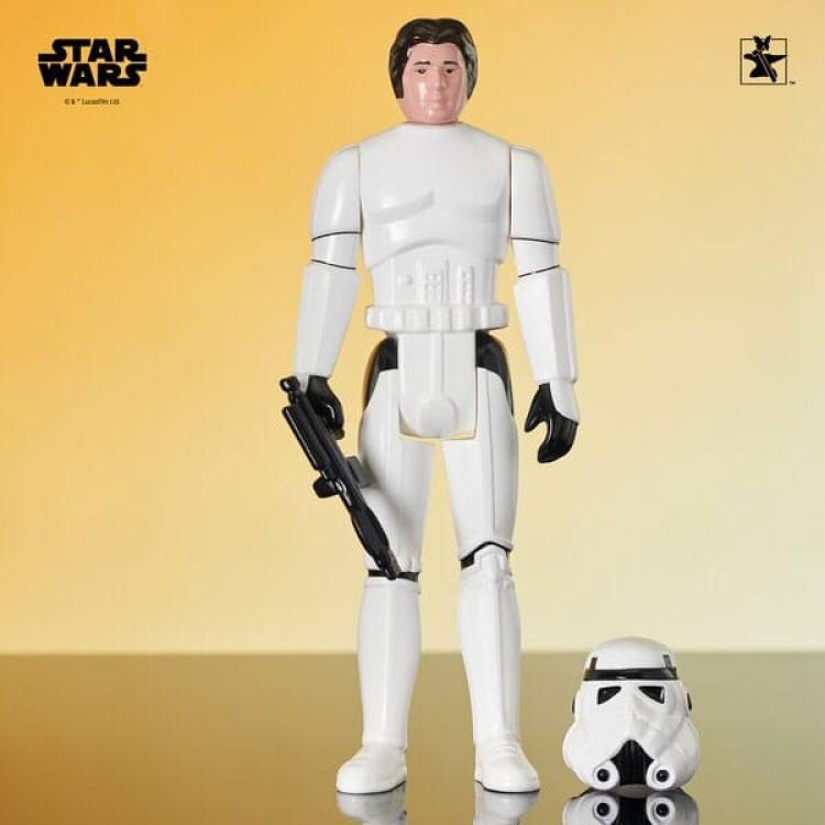 Star Wars Episode IV Figura Jumbo Vintage Kenner Han Solo in Stormtrooper Disguise 2021 Premier Guild Membership Gift 30 cm GENTLE GIANT