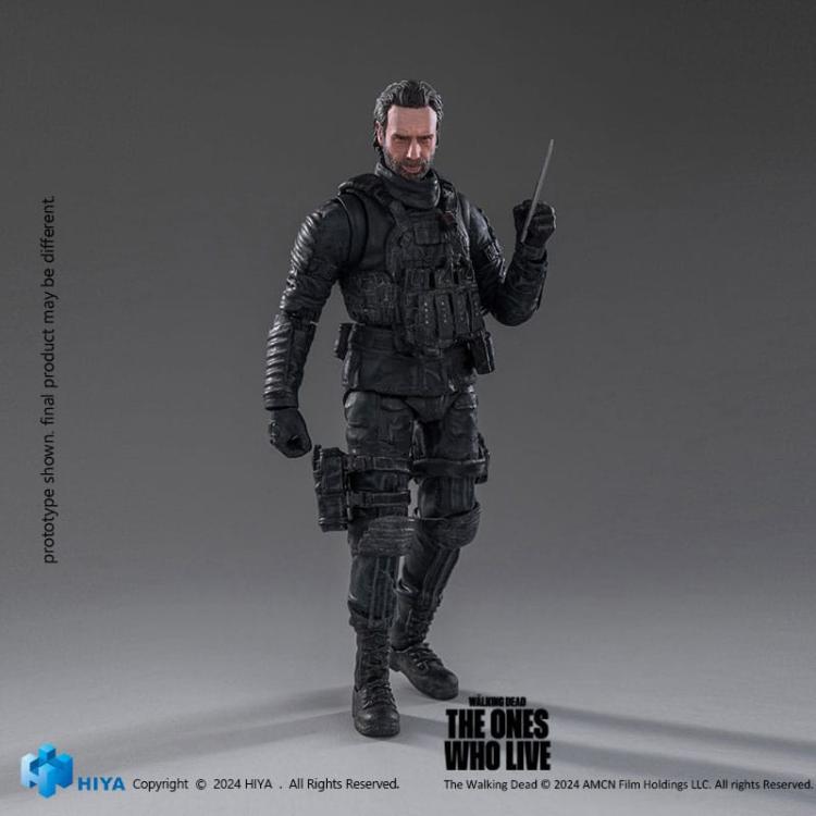 The Walking Dead: The Ones Who Lived Figura 1/18 Exquisite Mini Daryl Dixon Dark Eyes Walker 11 cm Hiya Toys