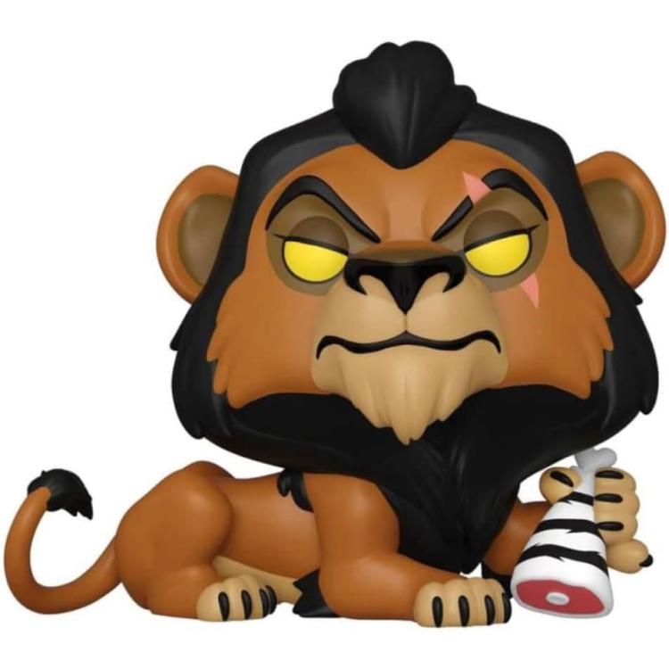 El rey león Figura POP! Disney Vinyl Scar w/Meat 9 cm FUNKO